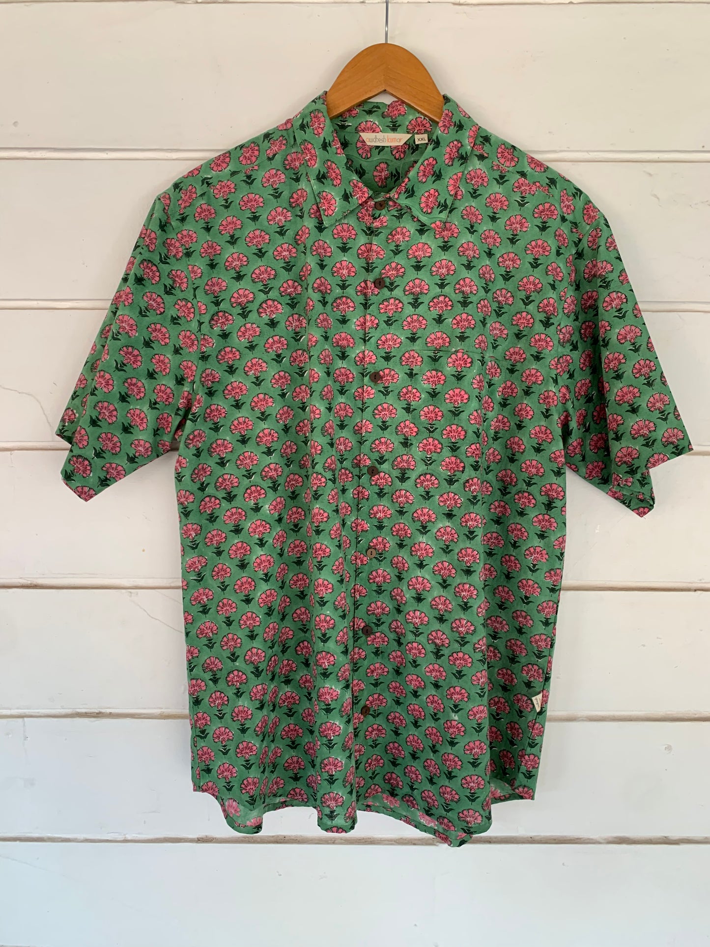 Handblock Printed Shirt a1
