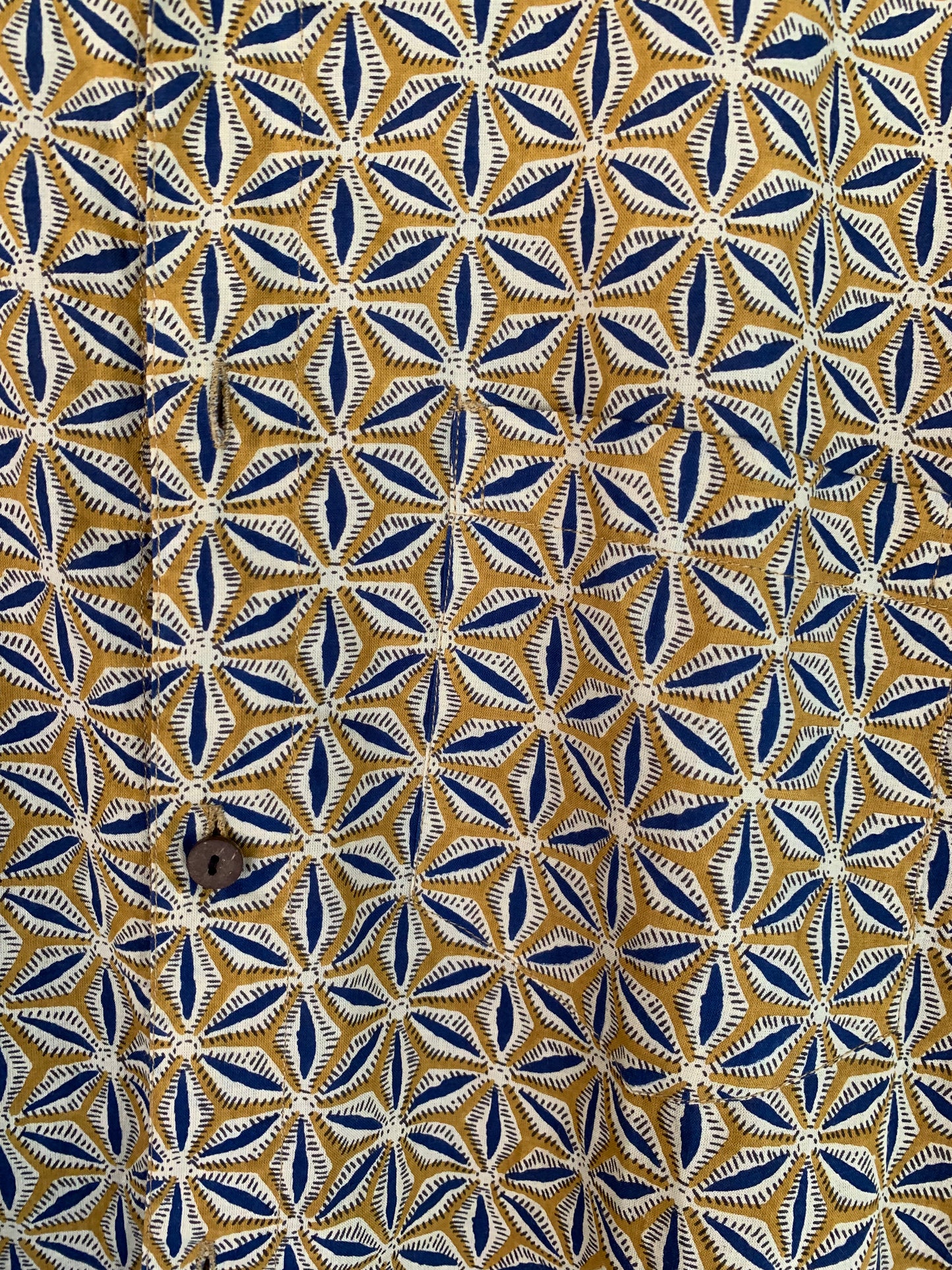 Handblock Printed Shirt longsleeve