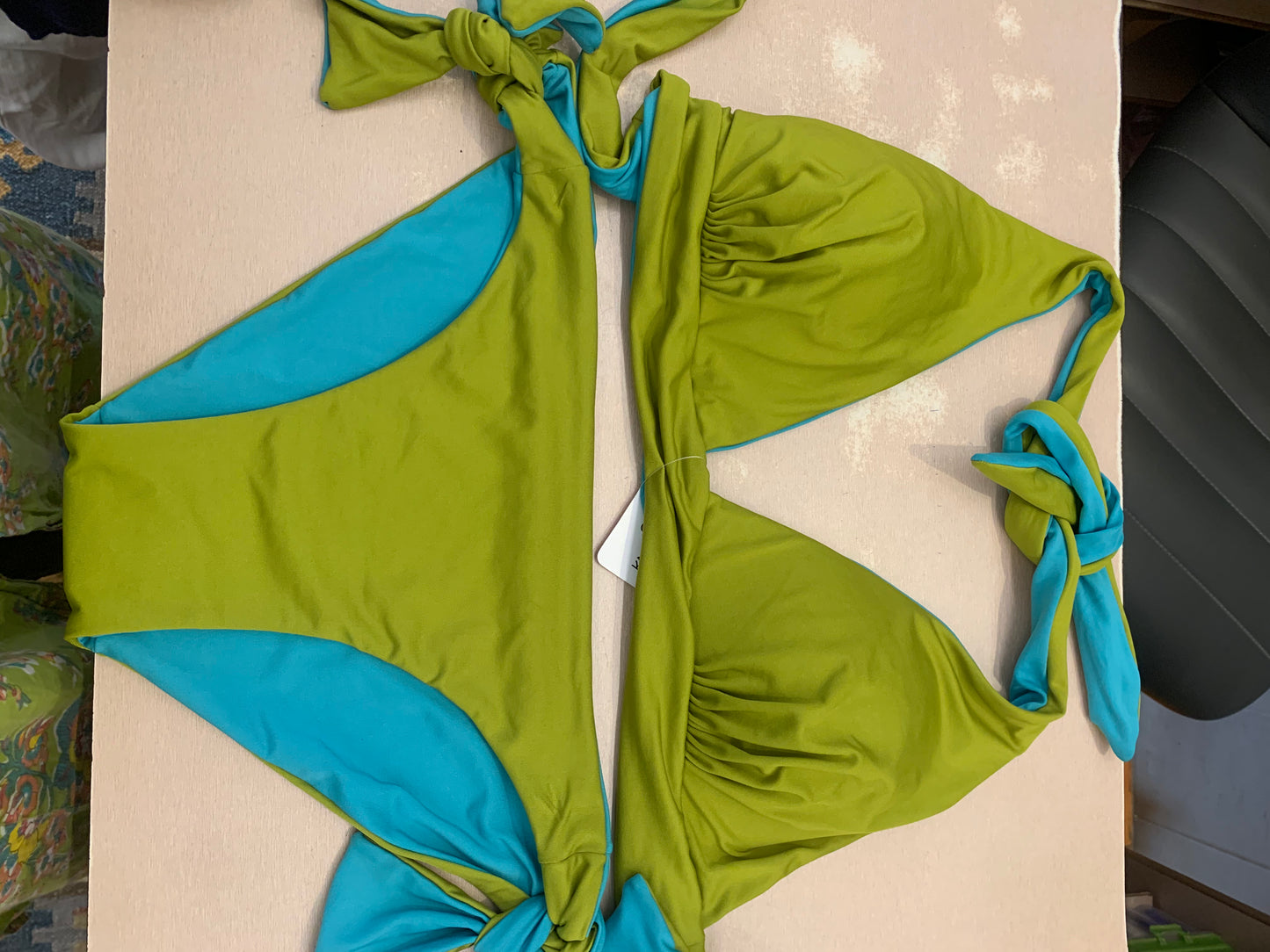 Kaleido Bikini Set Curacao Reversible 2003