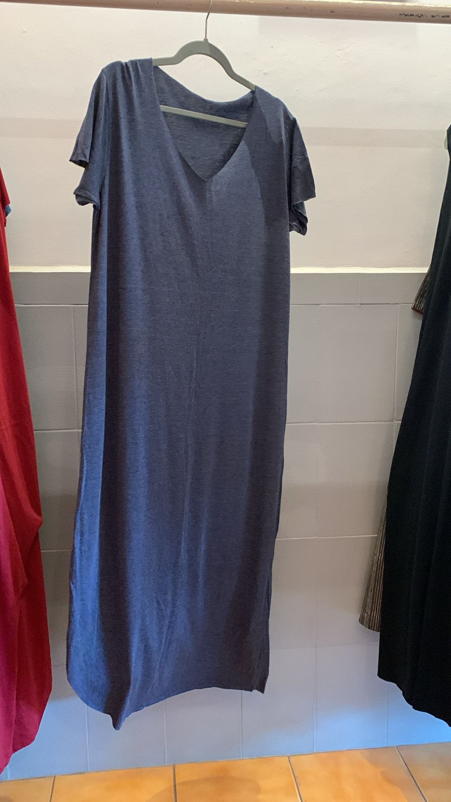 Blue Maxi Dress 1383