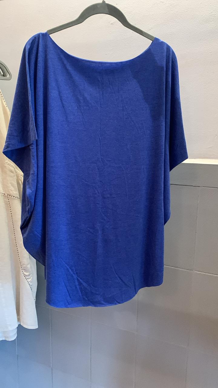 Light Blue Laser Cut Top 856
