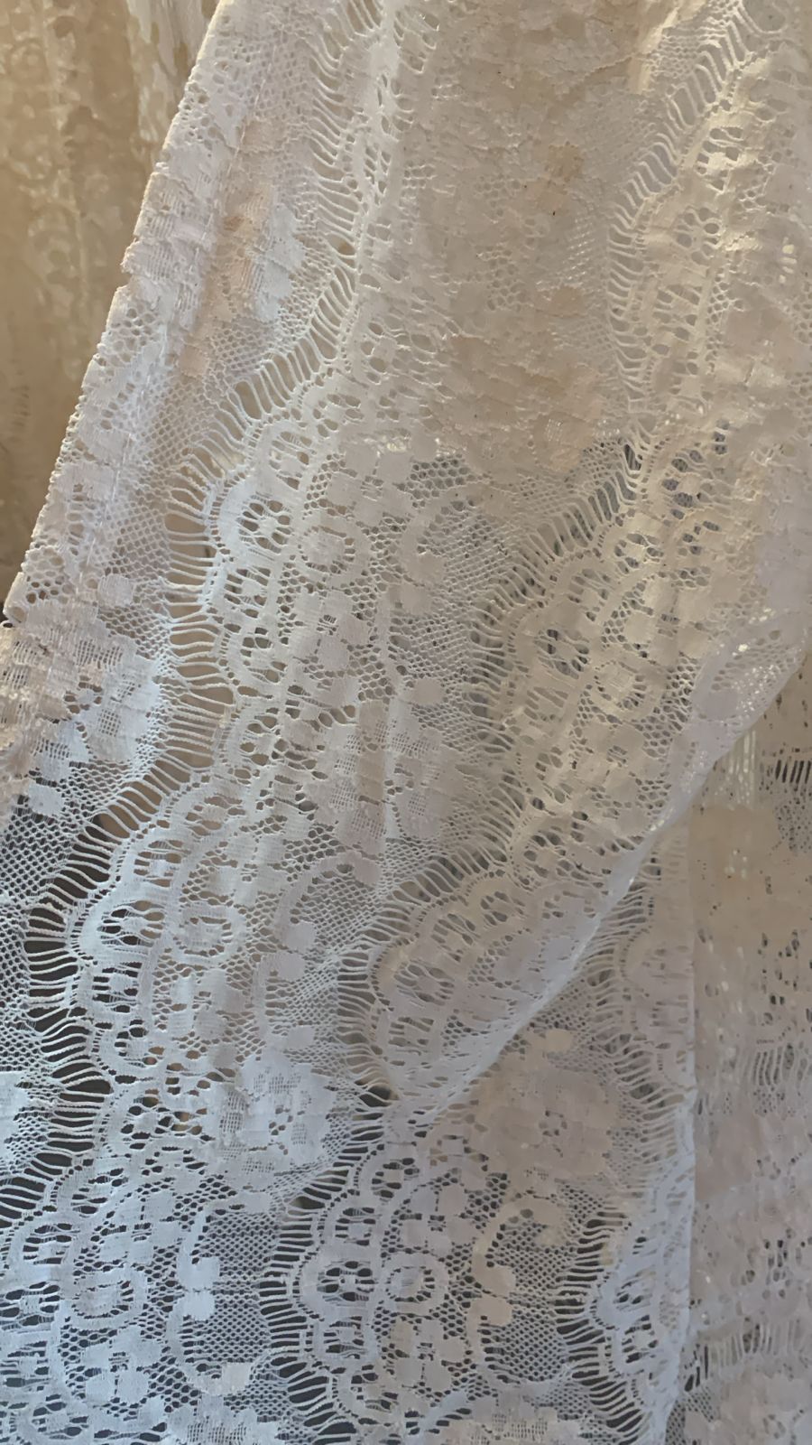 White Embroidery Shrug 615