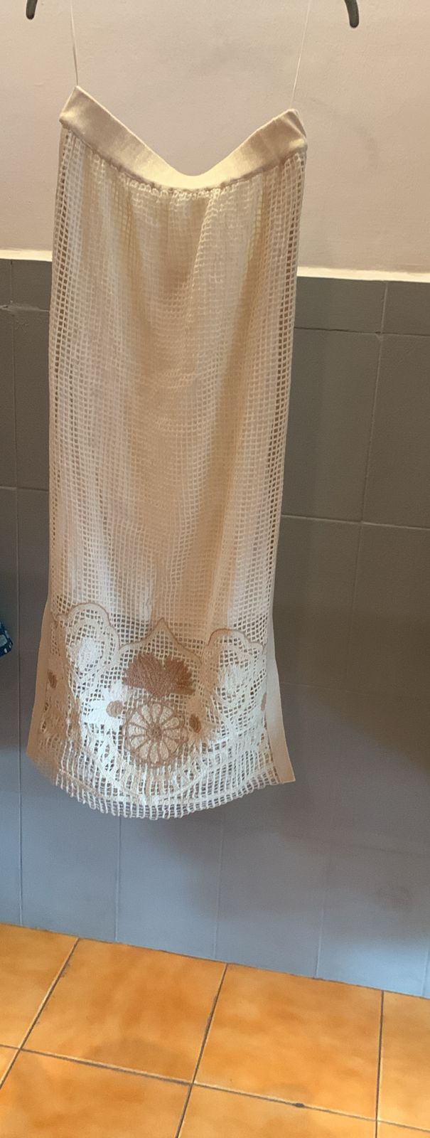 Ivory Ensemble Skirt 1701