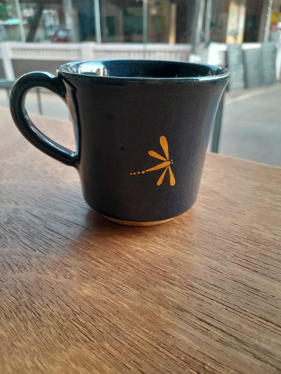 Gold Dragonfly Mug 4104