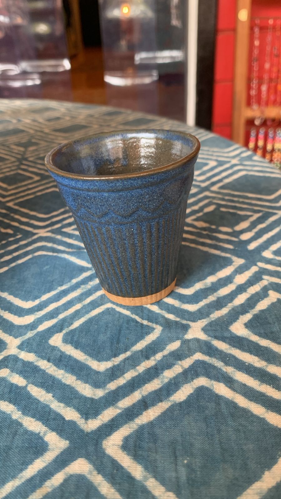 Blue Chai Glass 4201