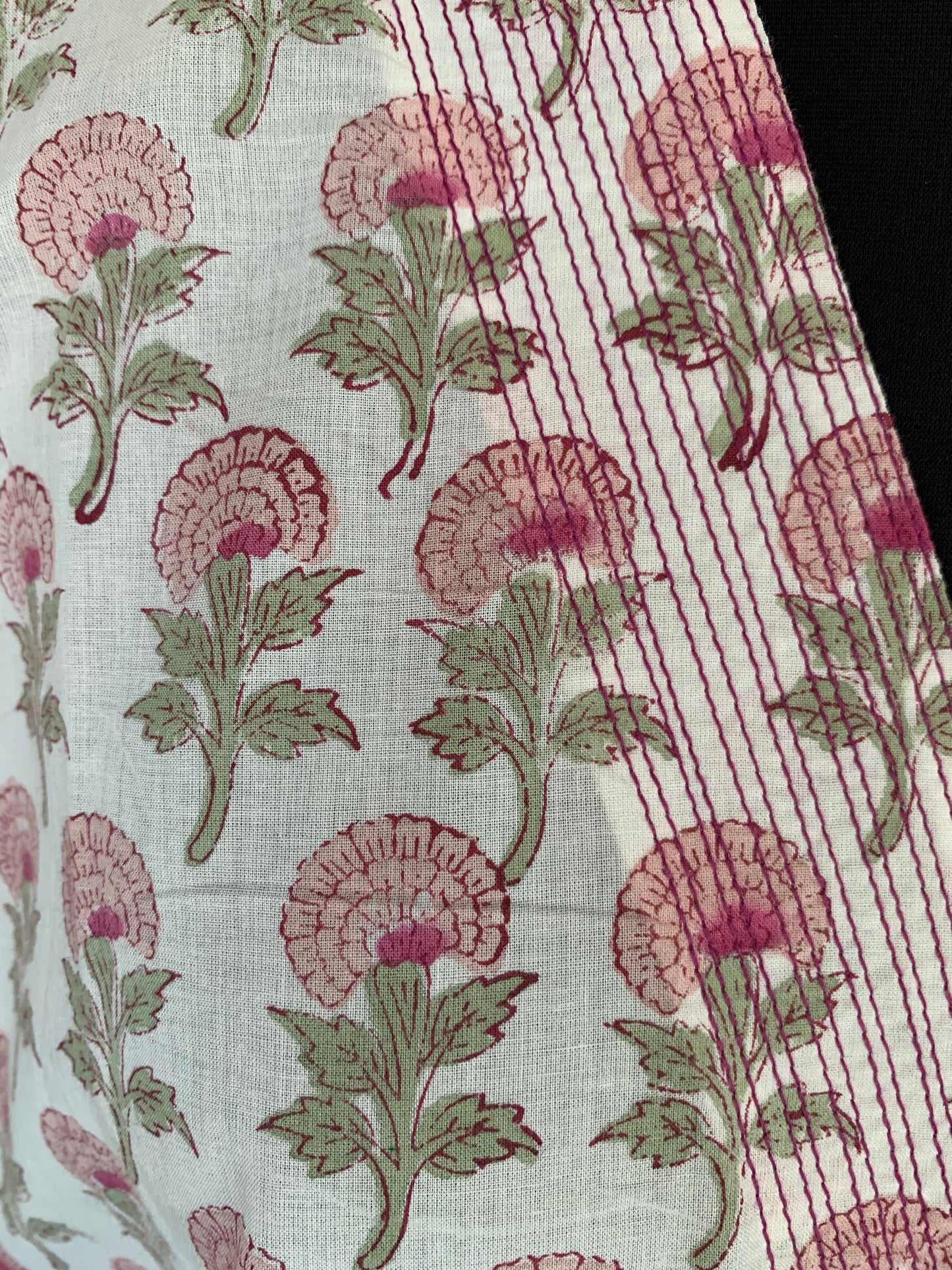 White Floral Print Zephyr Dress