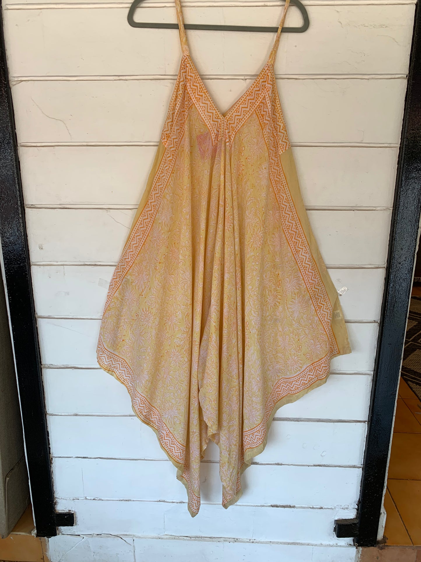 Light Yellow Bali jumpsuit