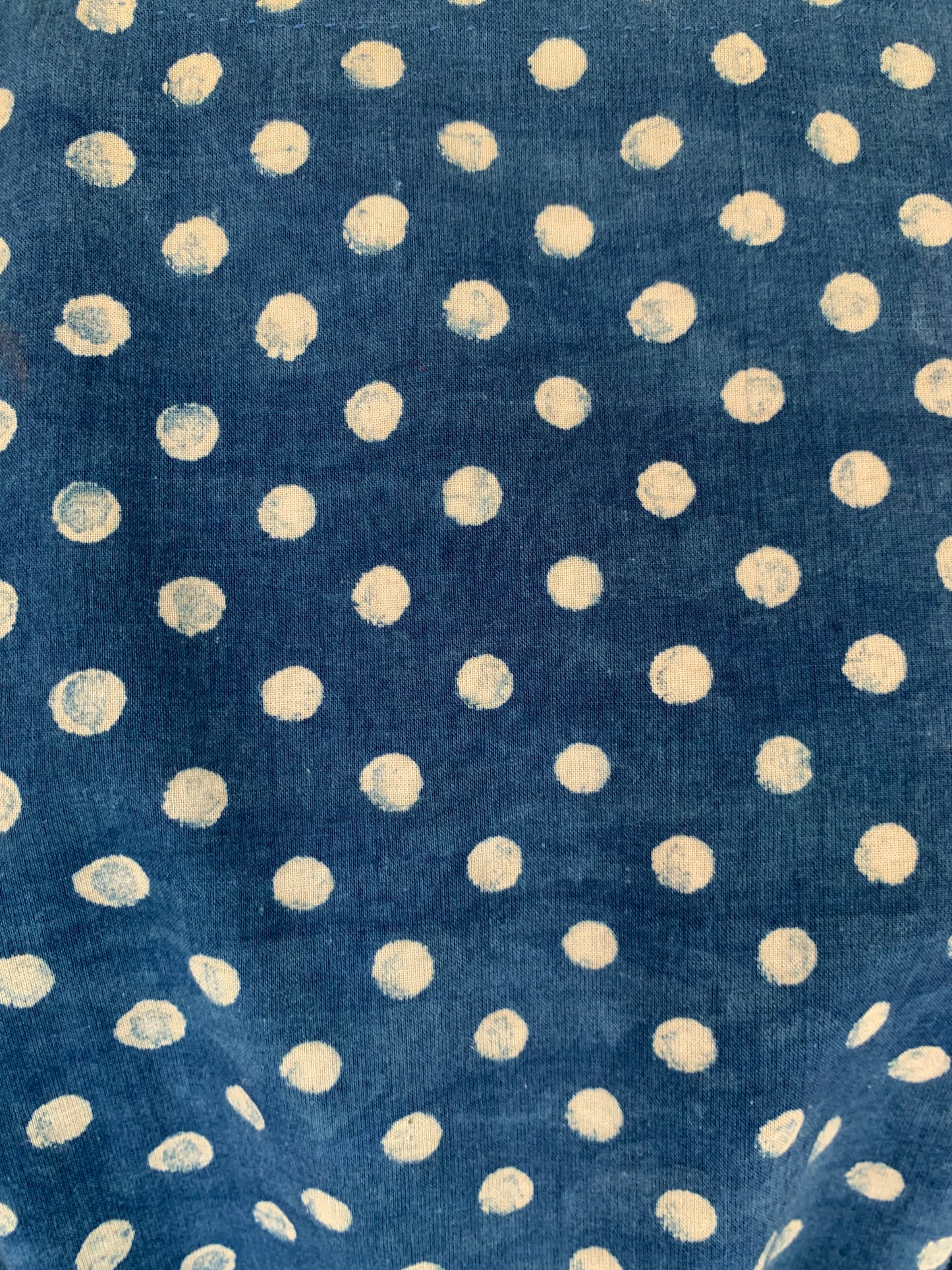 Indigo Polka Dot Bella Boxy Top