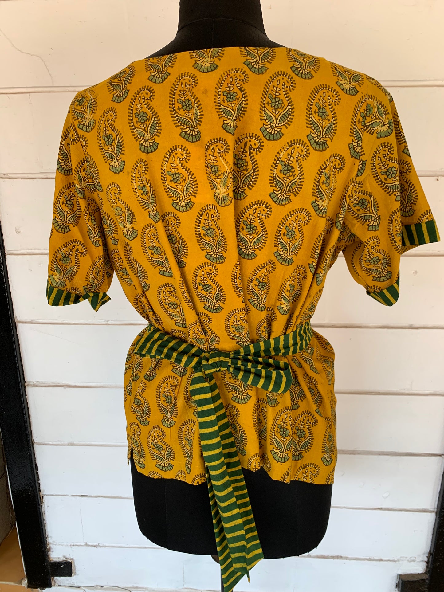 Hand Block Print Bella Boxy Top