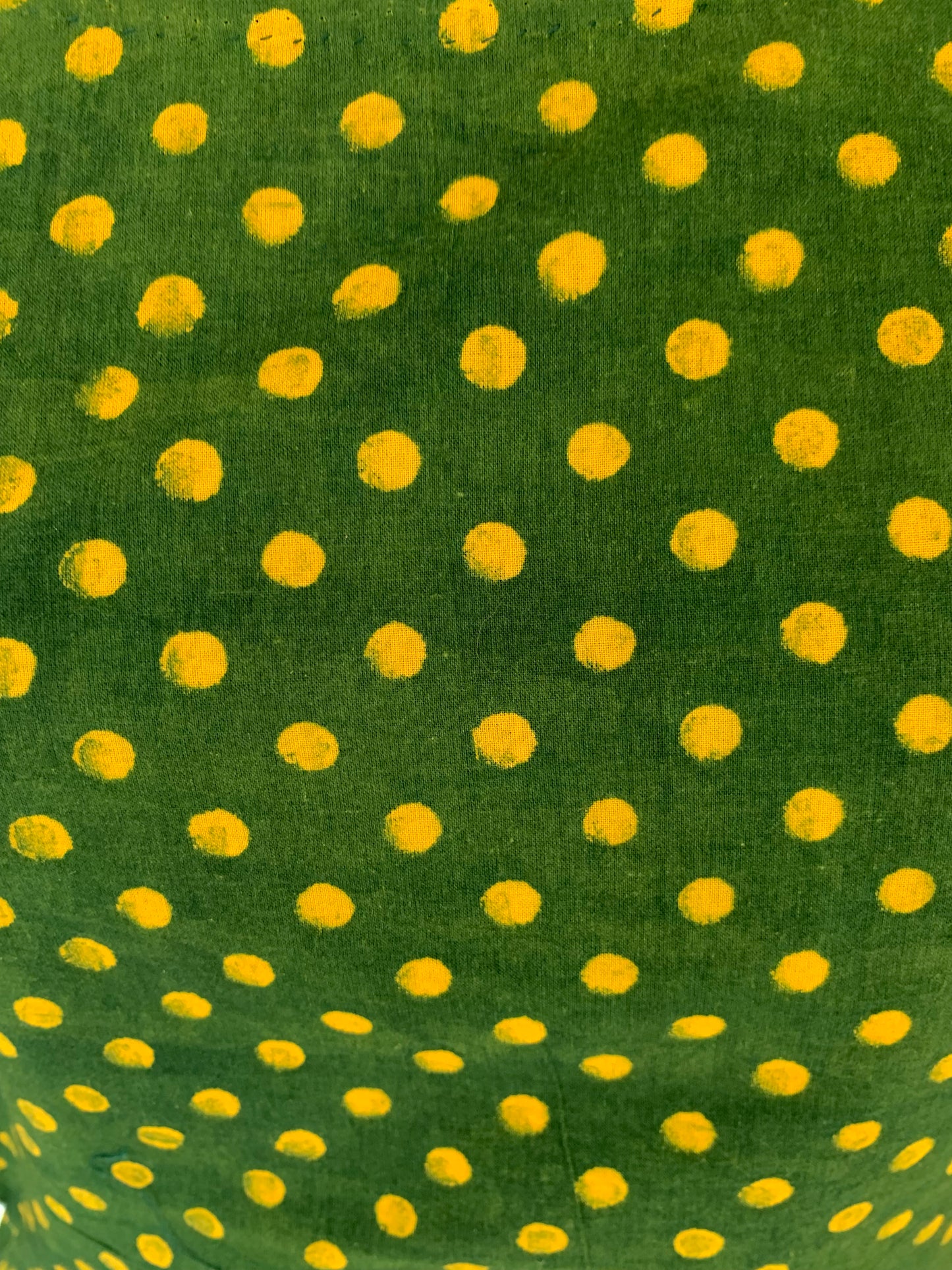 Green Polka Dot Bella Boxy Top