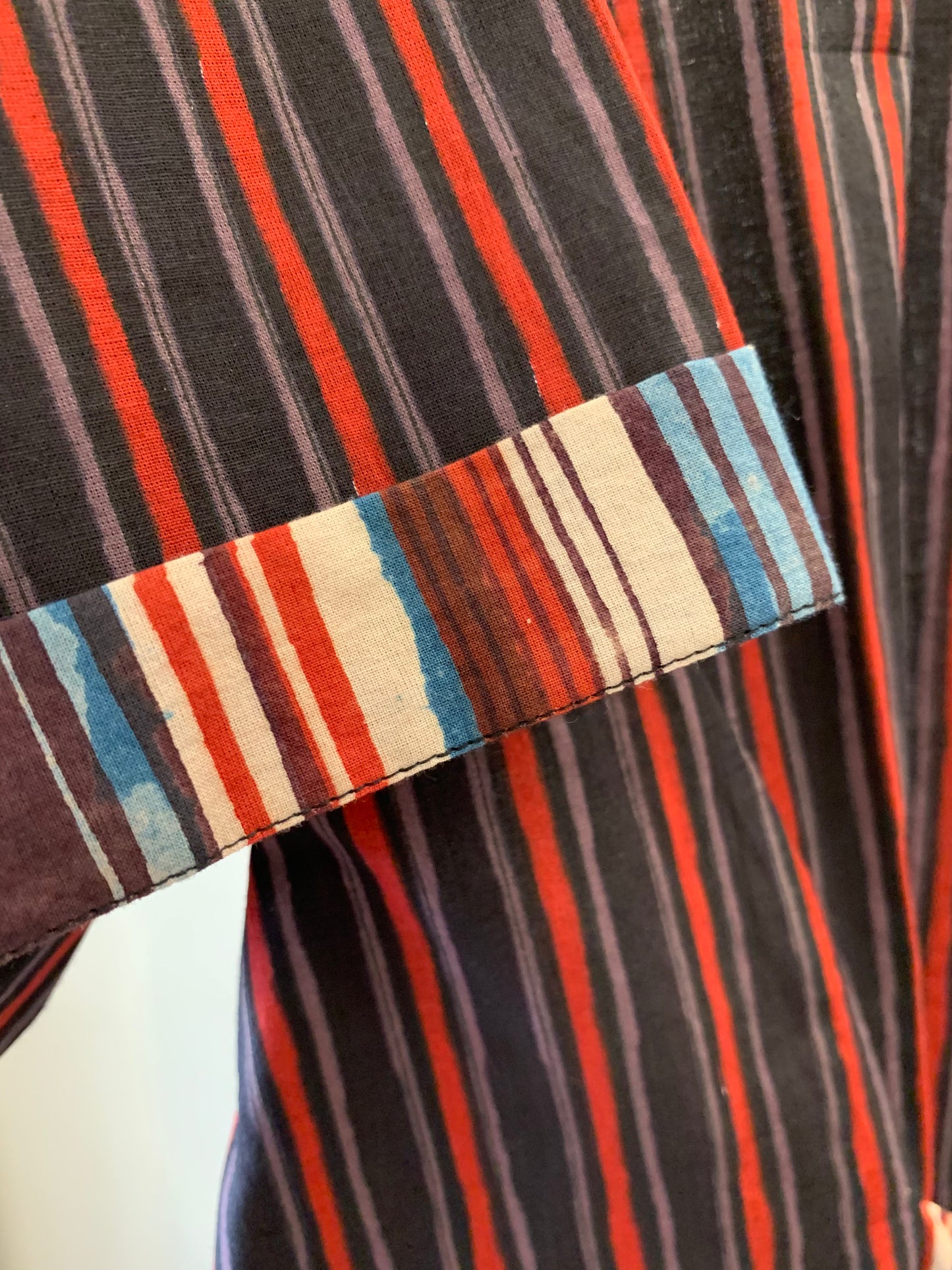 Tie-Front Striped Bella Boxy Top