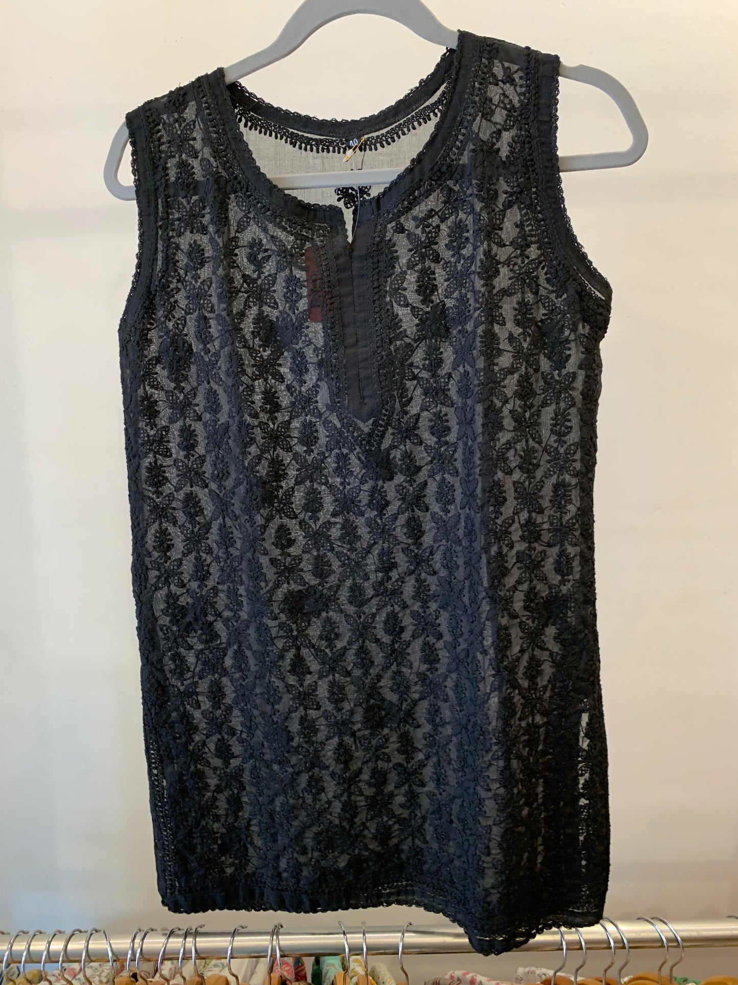 Black Chicken Sleeveless Top