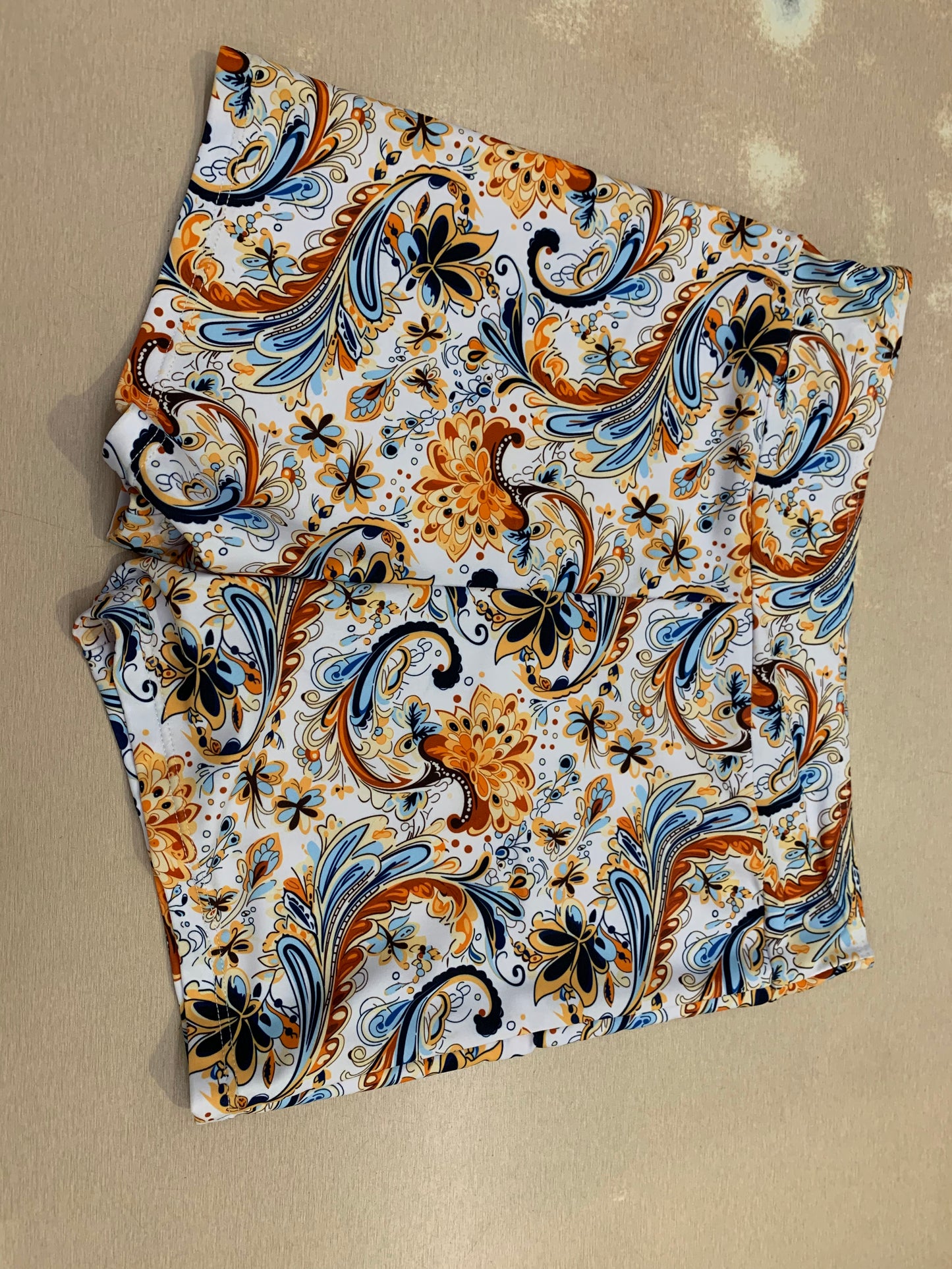 Pattern Block Print Fiorella Set Shorts