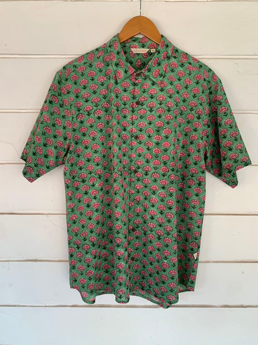 Handblock Printed Shirt a1