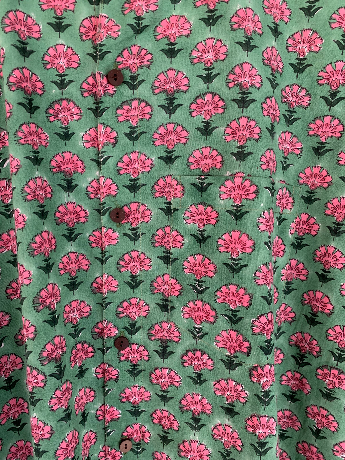 Handblock Printed Shirt a1