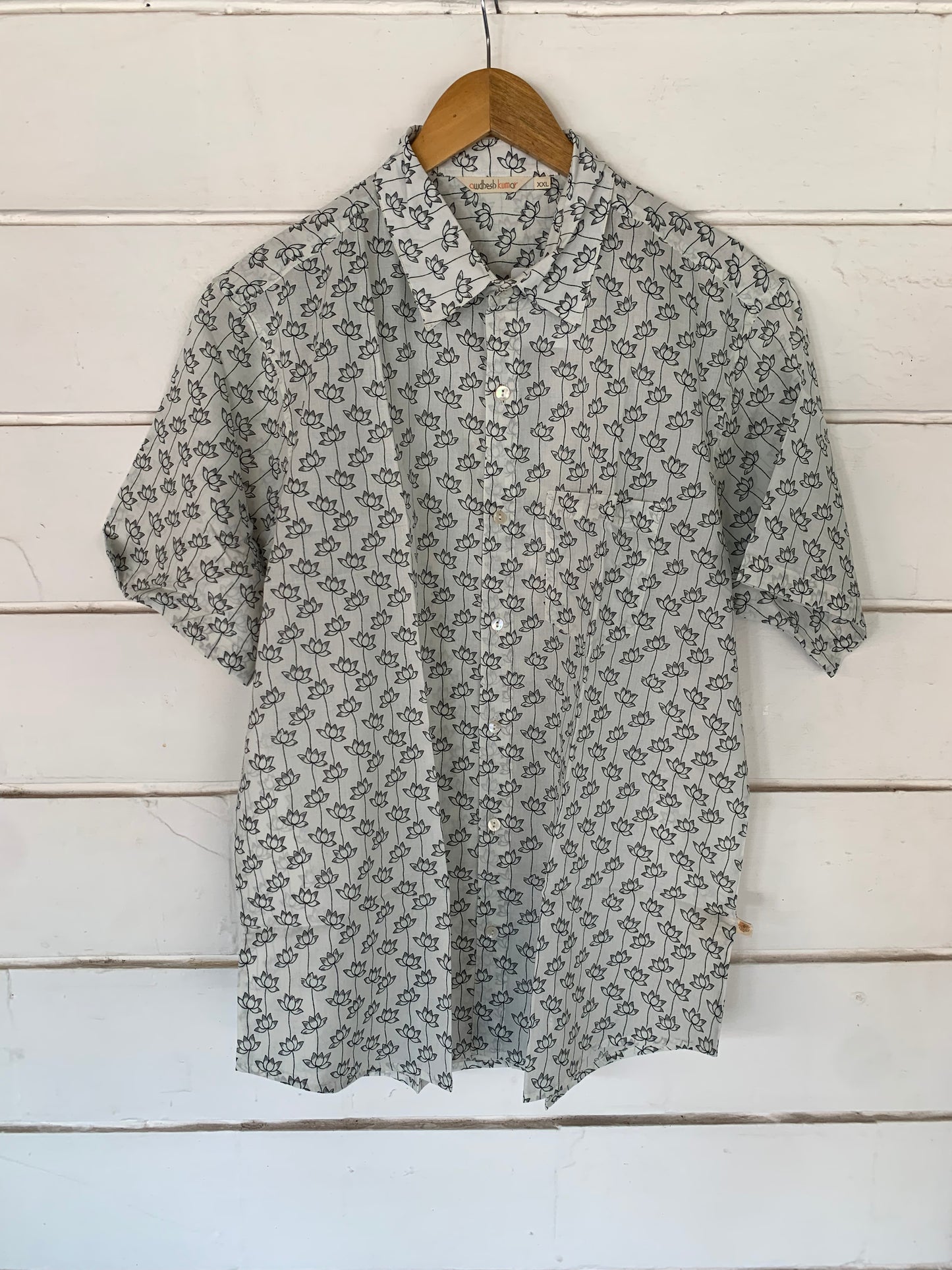 Handblock Printed Shirt 49