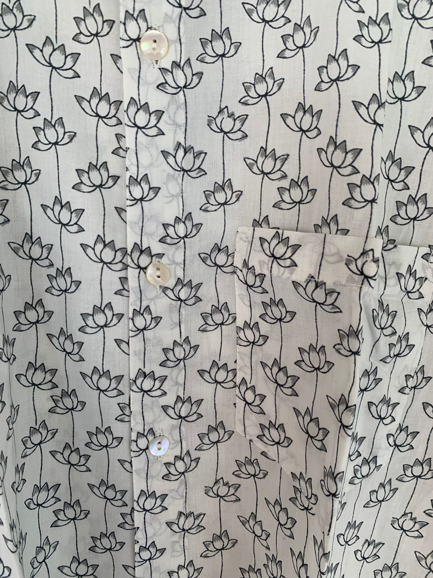 Handblock Printed Shirt 49