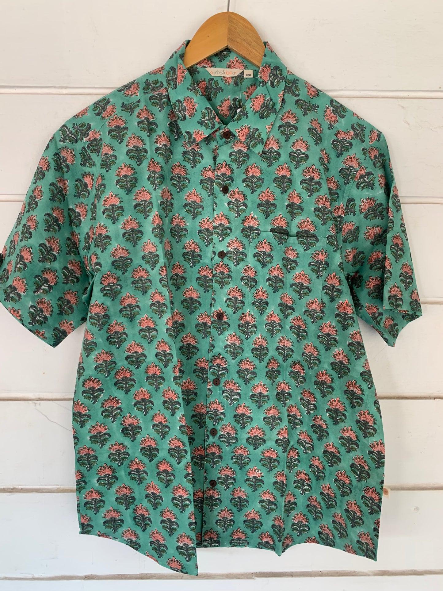 Handblock Printed Shirt 48