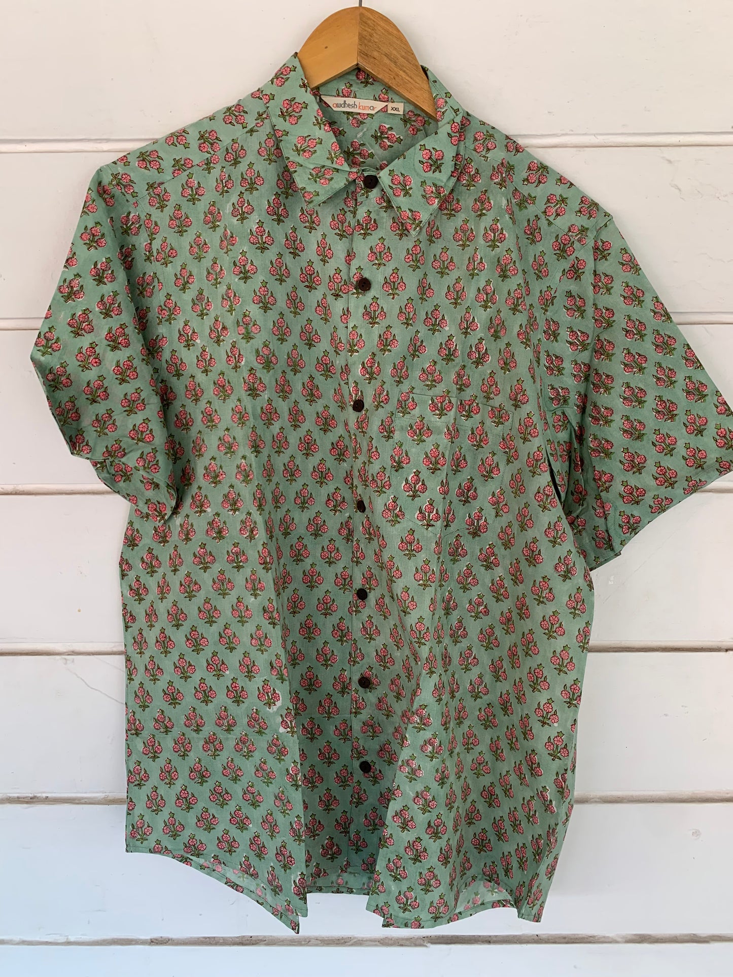Handblock Printed Shirt 45