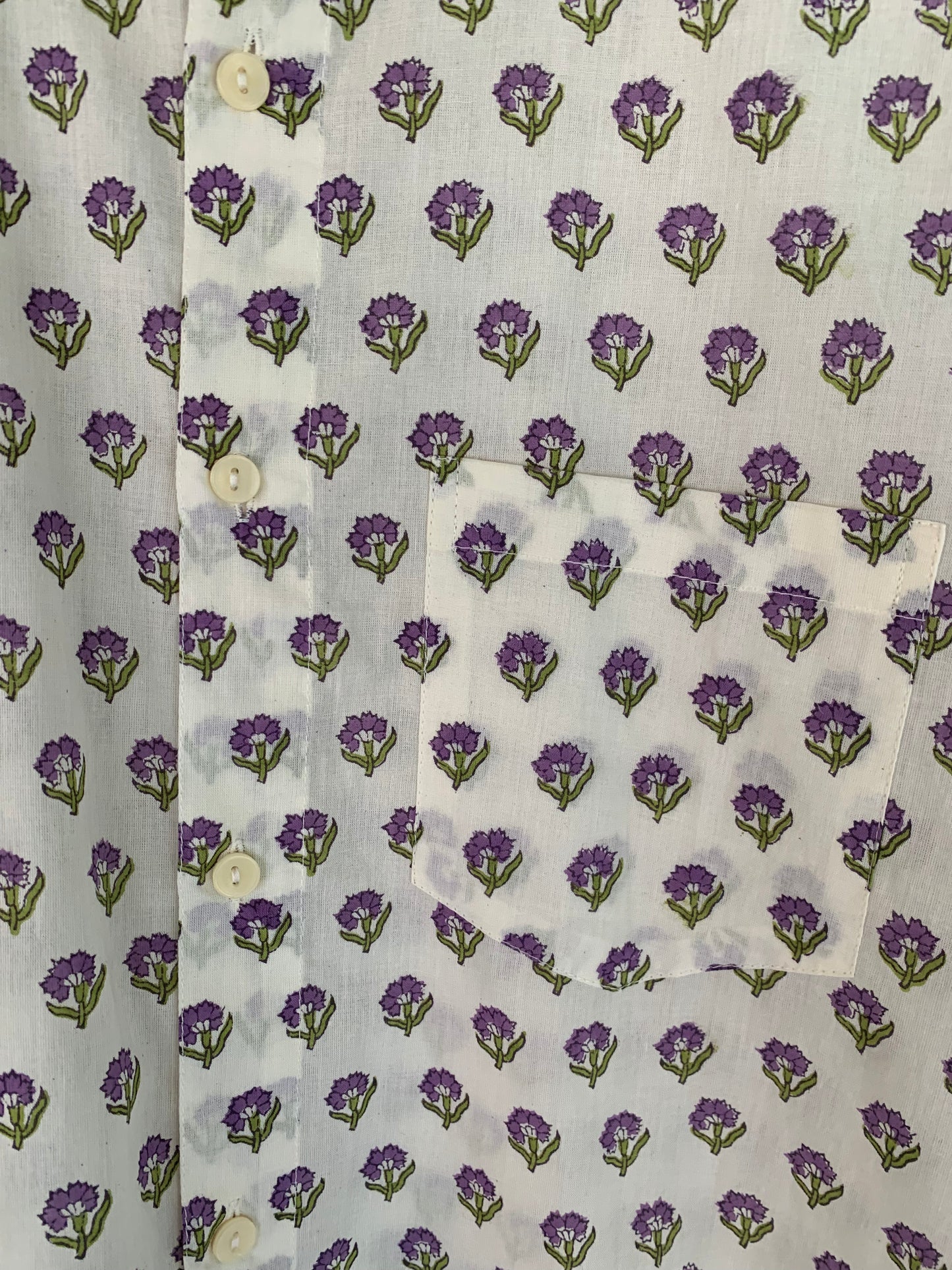 Handblock Printed Shirt 53