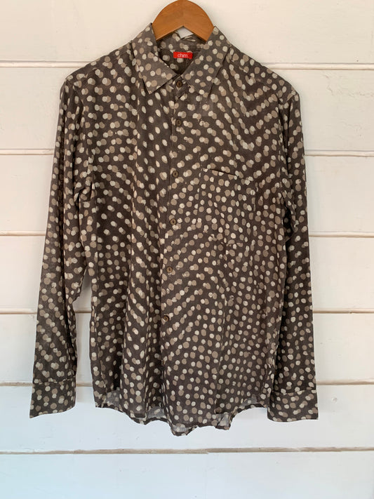 Handblock Printed Shirt longsleeve