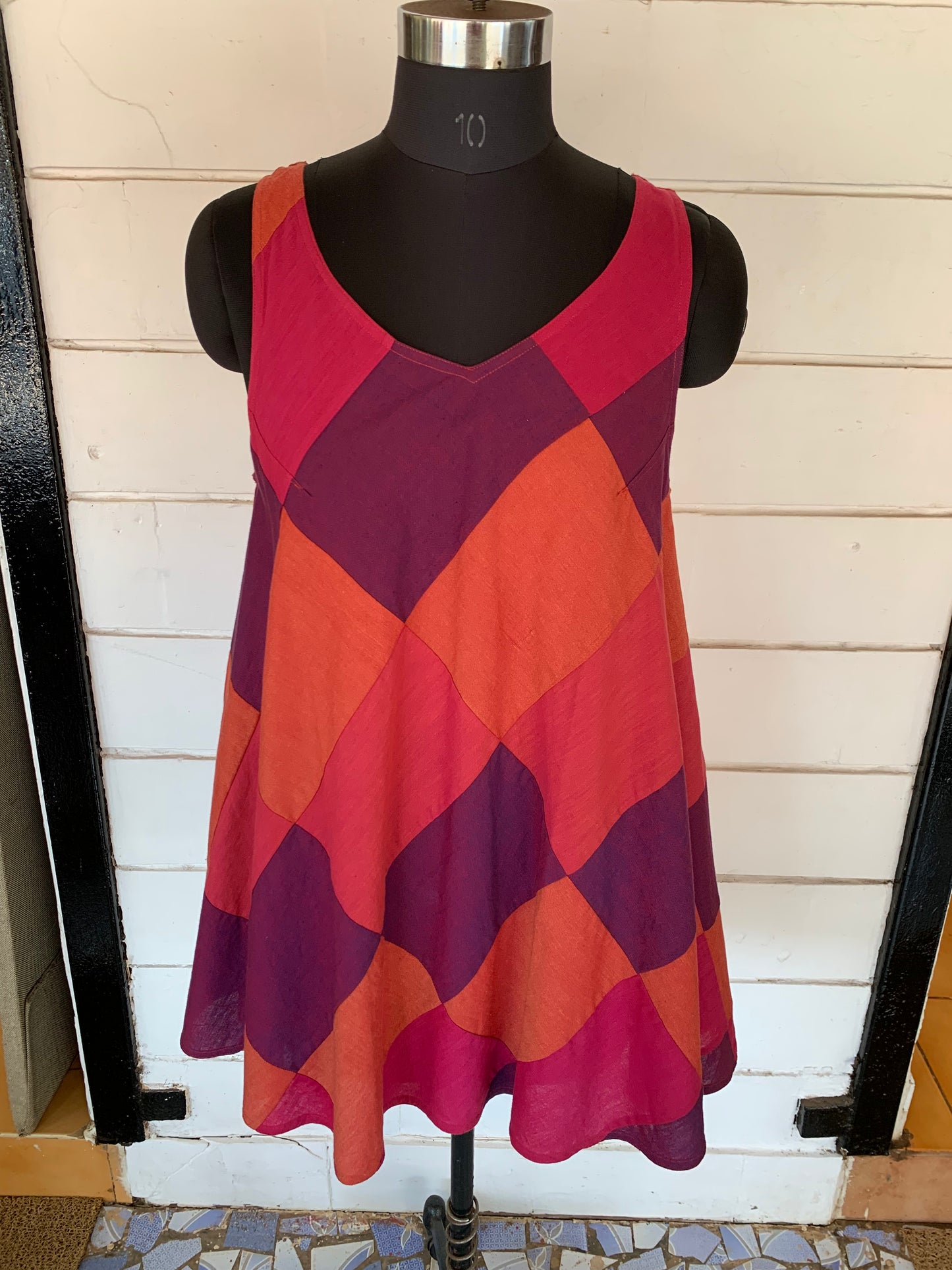 Red Patterns Kumbaya Dress