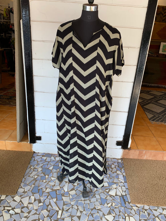 Black Polka Reversible Dress