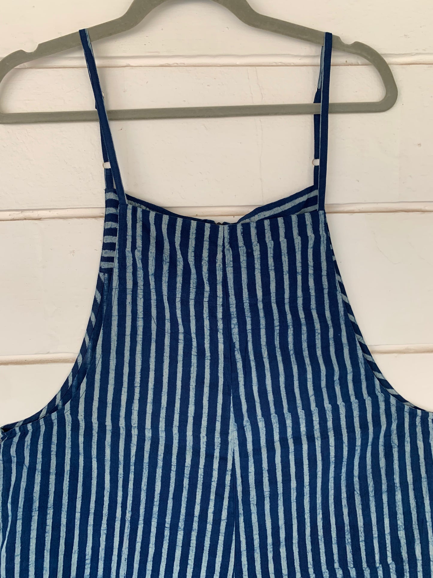 Blue Stripe Print Soro Jumpsuit