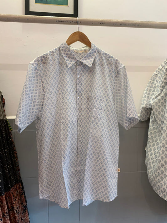 Handblock Printed Shirt 41