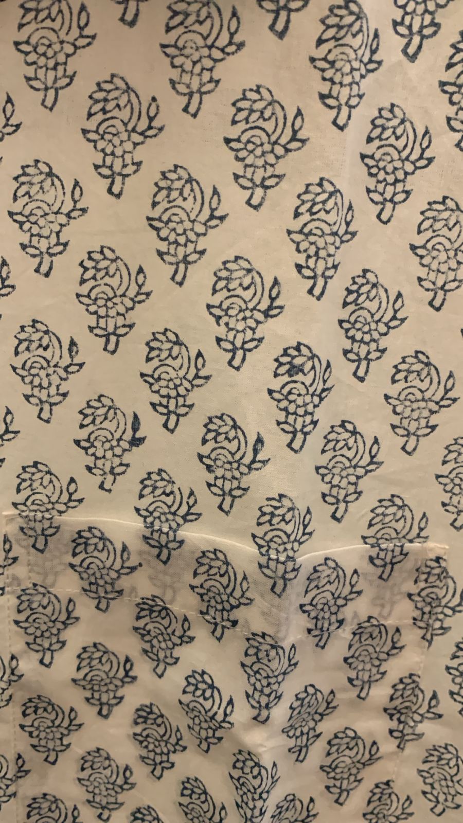 Handblock Printed Shirt 40