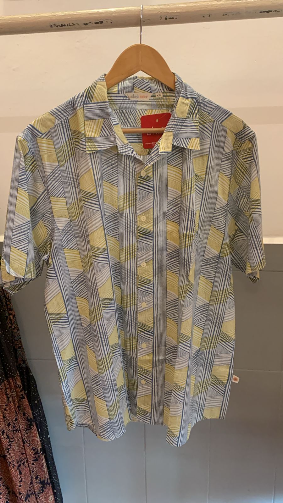 Handblock Printed Shirt 39