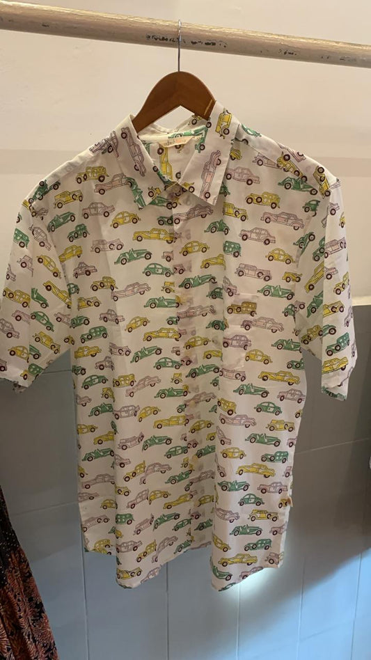 Handblock Printed Shirt 36
