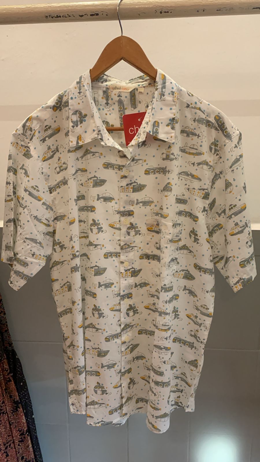 Handblock Printed Shirt 34