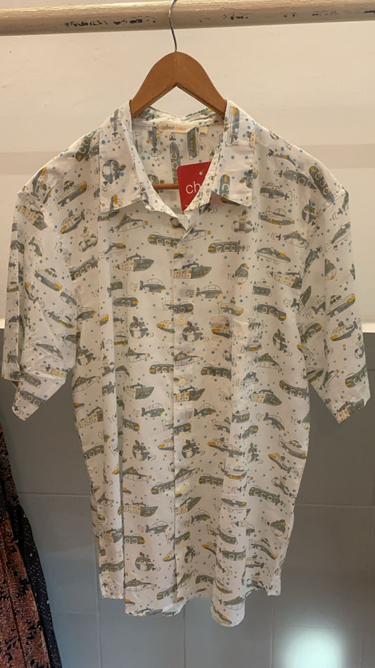 Handblock Printed Shirt 34