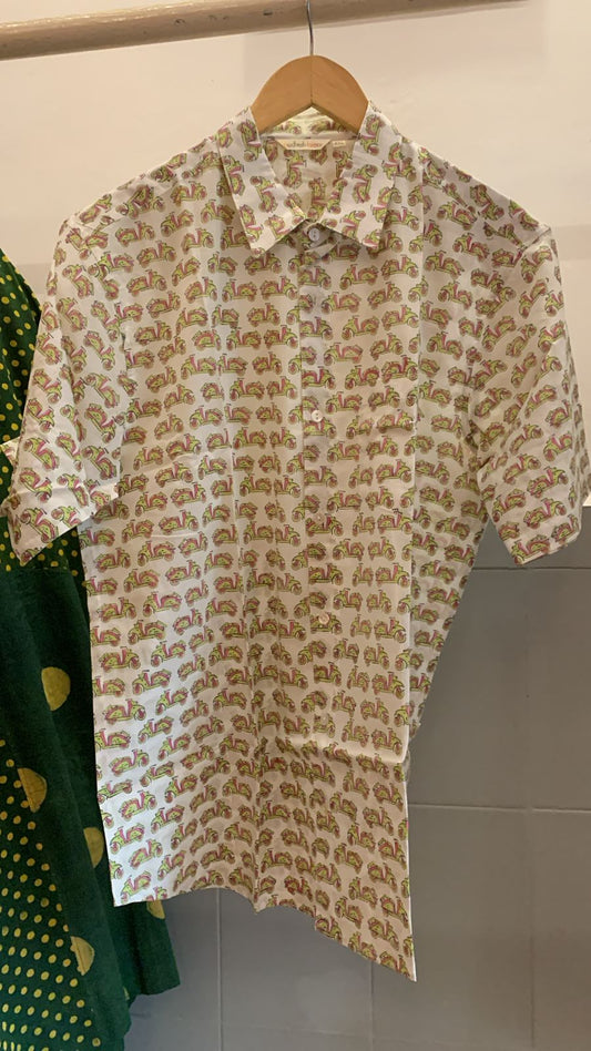 Handblock Printed Shirt 29