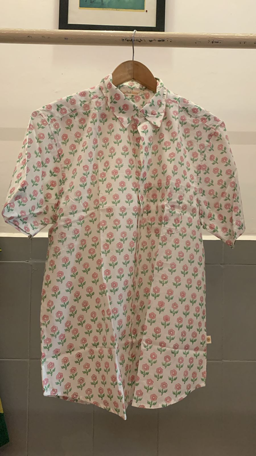 Handblock Printed Shirt 27