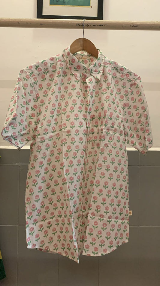 Handblock Printed Shirt 27