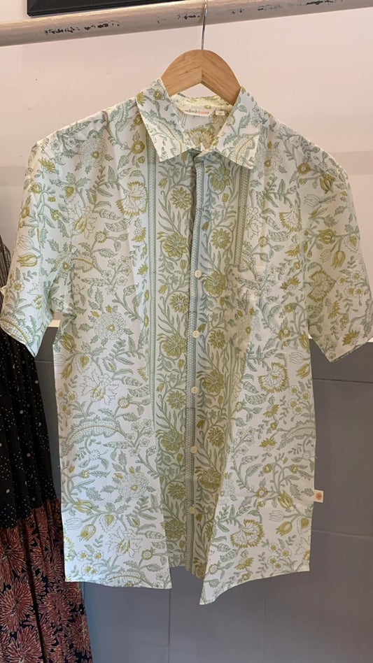 Handblock Printed Shirt 24