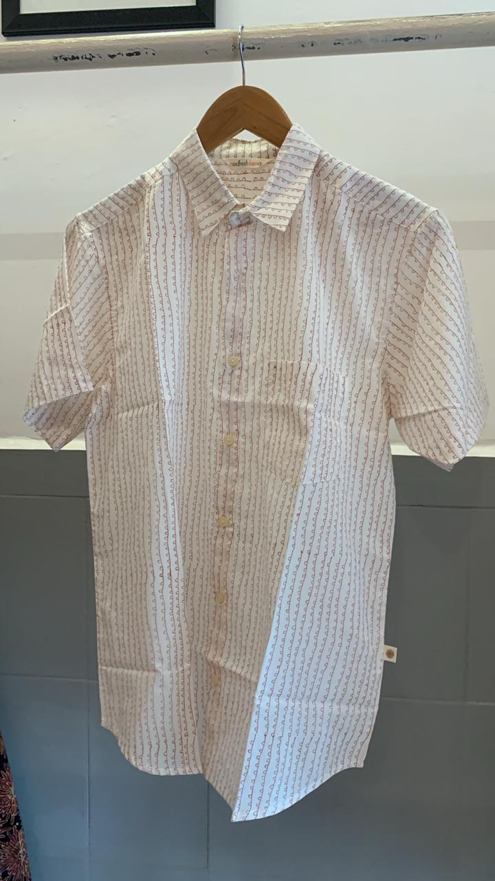 Handblock Printed Shirt 23