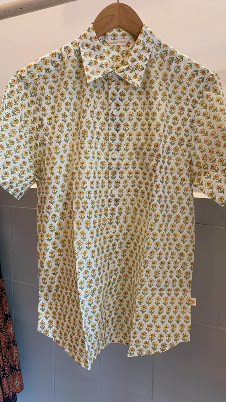 Handblock Printed Shirt 16