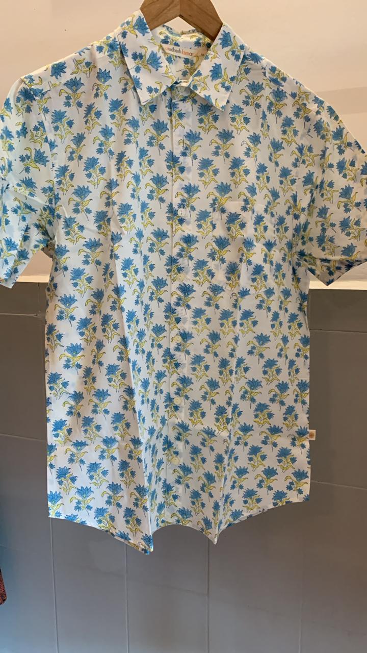 Handblock Printed Shirt 15