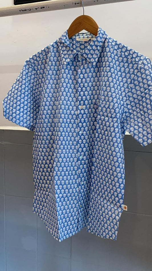 Handblock Printed Shirt 14