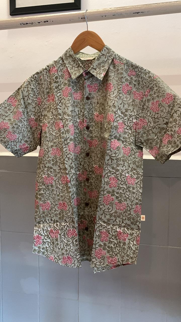 Handblock Printed Shirt 13