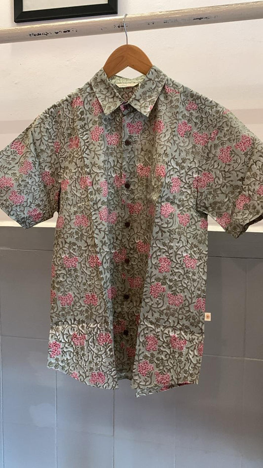 Handblock Printed Shirt 13