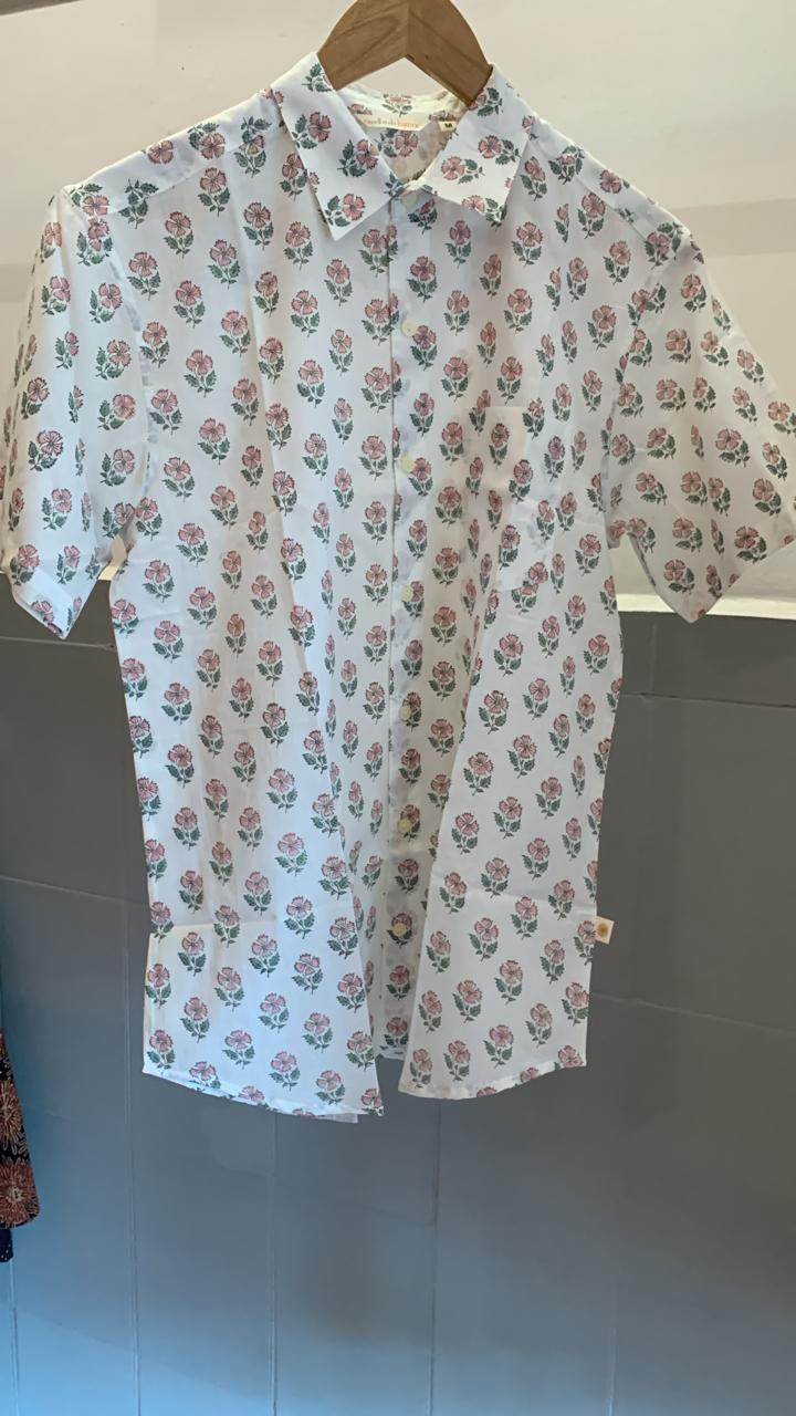 Handblock Printed Shirt 7