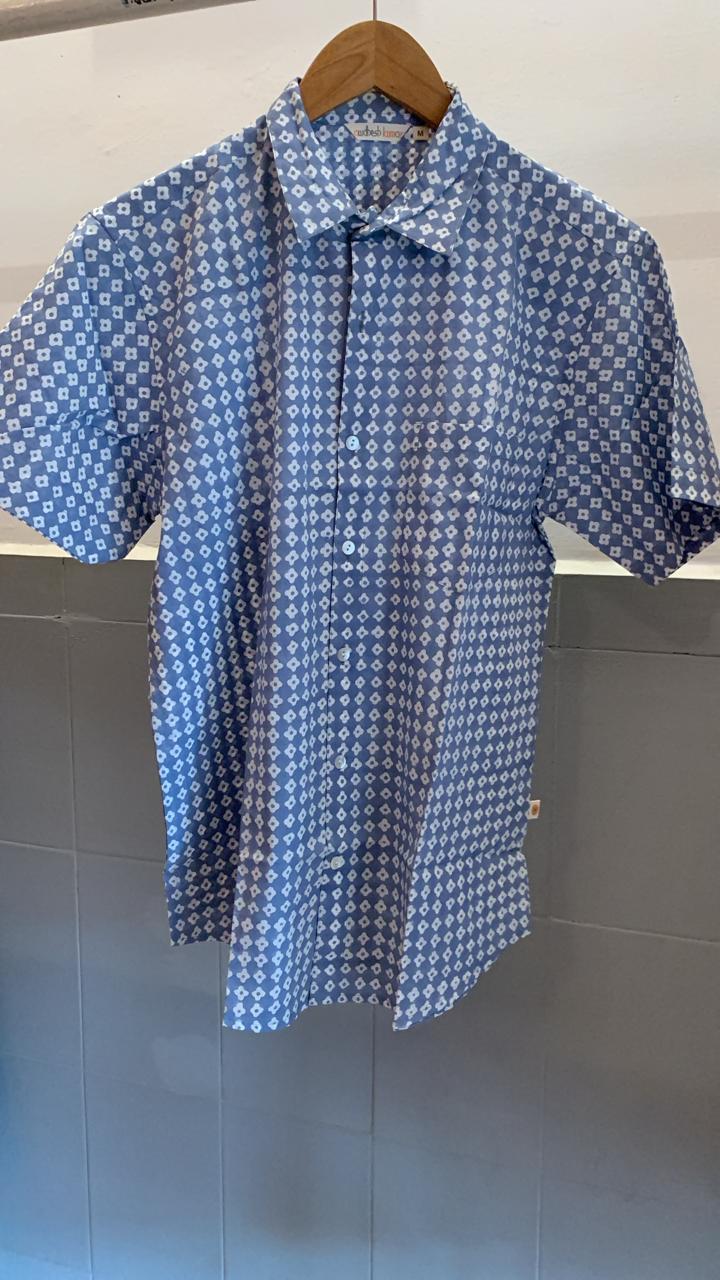 Handblock Printed Shirt 12