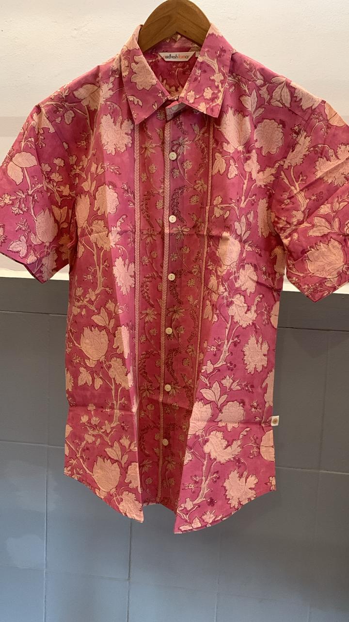 Handblock Printed Shirt 11