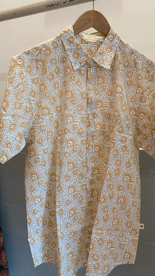 Handblock Printed Shirt 10