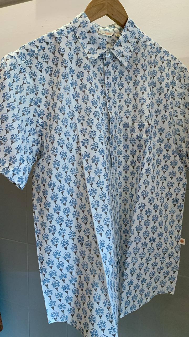 Handblock Printed Shirt 9