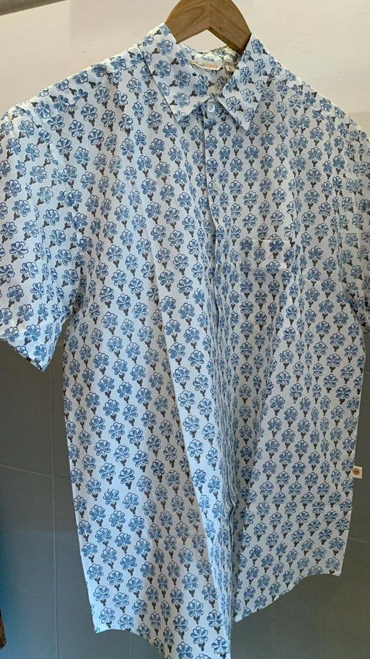 Handblock Printed Shirt 9
